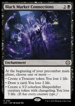 Black Market Connections - Commander The Lost Caverns of Ixalan 