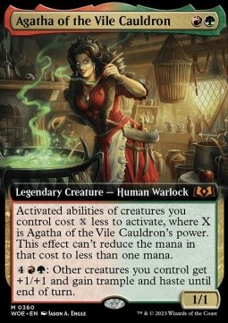 Agatha of the Vile Cauldron - Wilds of Eldraine Extras 
