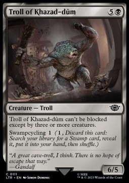 Troll of Khazad dum - The Lord of the Rings Tales of Middle earth 