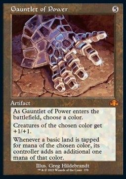 Gauntlet of Power (V.1) - Dominaria Remastered Extras 