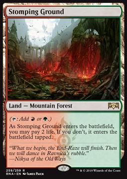 Stomping Ground - Ravnica Allegiance 