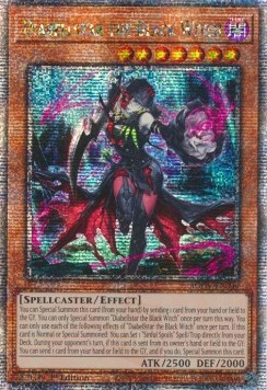 Diabellstar the Black Witch (V.2 Quarter Century Secret Rare)