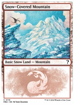 Snow Covered Mountain 