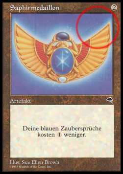 Sapphire Medallion - Misprints 