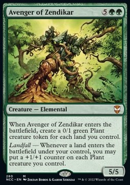Avenger of Zendikar - Commander Streets of New Capenna 