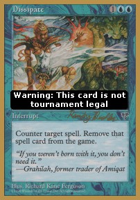 Dissipate 