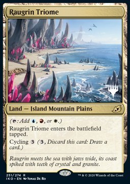 Raugrin Triome (V.1) - Ikoria Lair of Behemoths Promos 