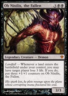 Ob Nixilis the Fallen - Zendikar 