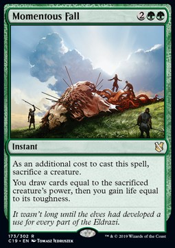 Momentous Fall - Commander 2019 