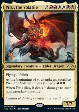 Piru the Volatile - Modern Horizons 2 Promos 