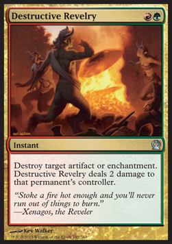 Destructive Revelry - Theros 
