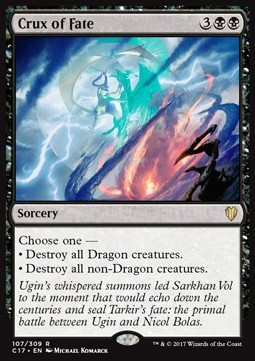 Crux of Fate - Commander 2017 