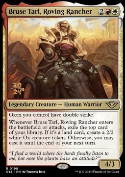 Bruse Tarl Roving Rancher (V.1) - Outlaws of Thunder Junction Promos 