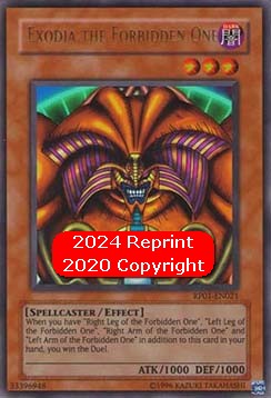 Exodia the Forbidden One (V.2 Ultra Rare) 