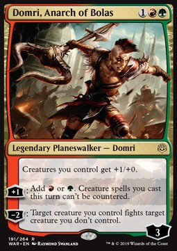 Domri Anarch of Bolas - War of the Spark 