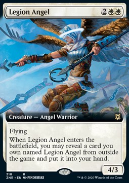 Legion Angel - Zendikar Rising Extras 