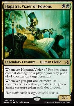 Hapatra Vizier of Poisons - Amonkhet 