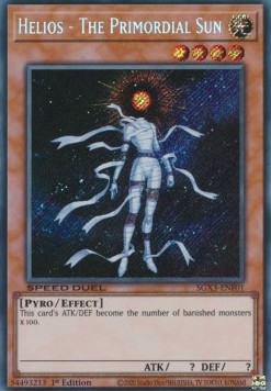 Helios - The Primordial Sun (V.2 - Secret Rare) 