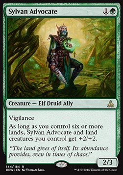 Sylvan Advocate - Oath of the Gatewatch 
