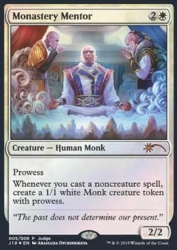 Monastery Mentor - Judge Rewards Promos 