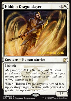 Hidden Dragonslayer - Dragons Of Tarkir Promos 
