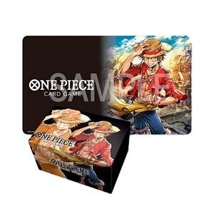 Playmat & Storage Box Set: Monkey.D.Luffy 