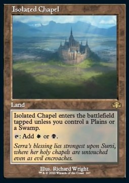 Isolated Chapel - Dominaria Remastered Extras 