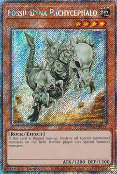 Fossil Dyna Pachycephalo (V.1 Platinum Secret Rare) 