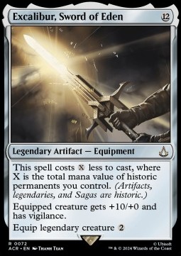 Excalibur Sword of Eden 