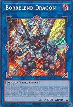 Borrelend Dragon (V.3 Secret Rare) 