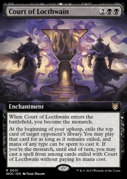 Court of Locthwain - Commander Wilds of Eldraine Extras 