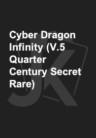 Cyber Dragon Infinity (V.5 Quarter Century Secret Rare)