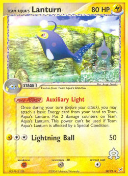 Team Aqua's Lanturn 