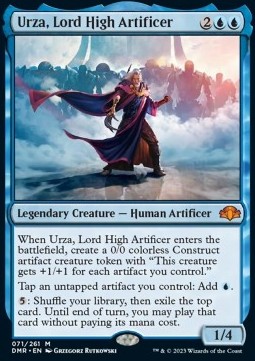 Urza Lord High Artificer - Dominaria Remastered 