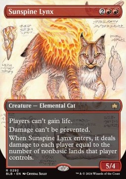 Sunspine Lynx - Bloomburrow Extras 
