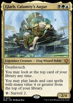 Glarb Calamitys Augur - Bloomburrow 