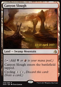 Canyon Slough - Amonkhet Promos 