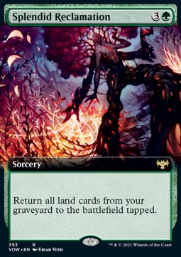 Splendid Reclamation - Innistrad Crimson Vow Extras 