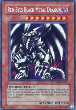 Red-Eyes Black Metal Dragon (V.2 - Secret Rare) 