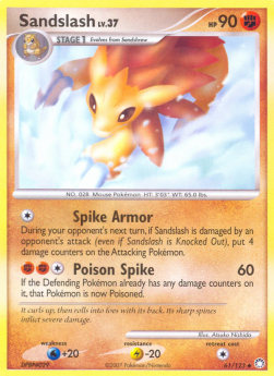 Sandslash Lv.37 
