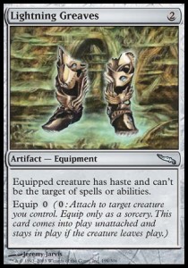 Lightning Greaves - Mirrodin 