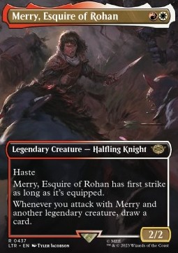 Merry Esquire of Rohan (V.2) - The Lord of the Rings Tales of Middle earth Extras 