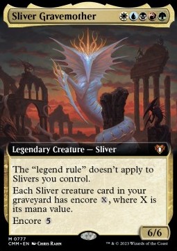 Sliver Gravemother (V.2) - Commander Masters Extras 