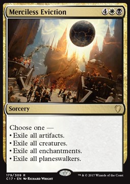Merciless Eviction - Commander 2017 