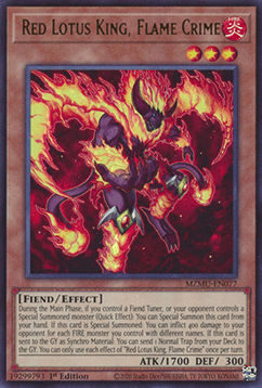 Red Lotus King Flame Crime 