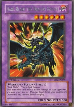 Dark Blade the Dragon Knight (V.1 - Rare) 