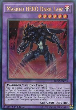 Masked HERO Dark Law 