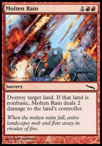 Molten Rain - Mirrodin 