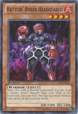 Battlin' Boxer Headgeared 