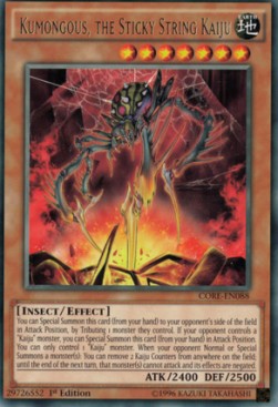 Kumongous, the Sticky String Kaiju 